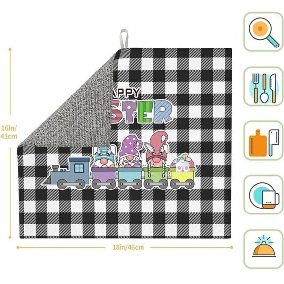 Easter Dish Drying May 16 x 18 NWT - Picture 2 of 9